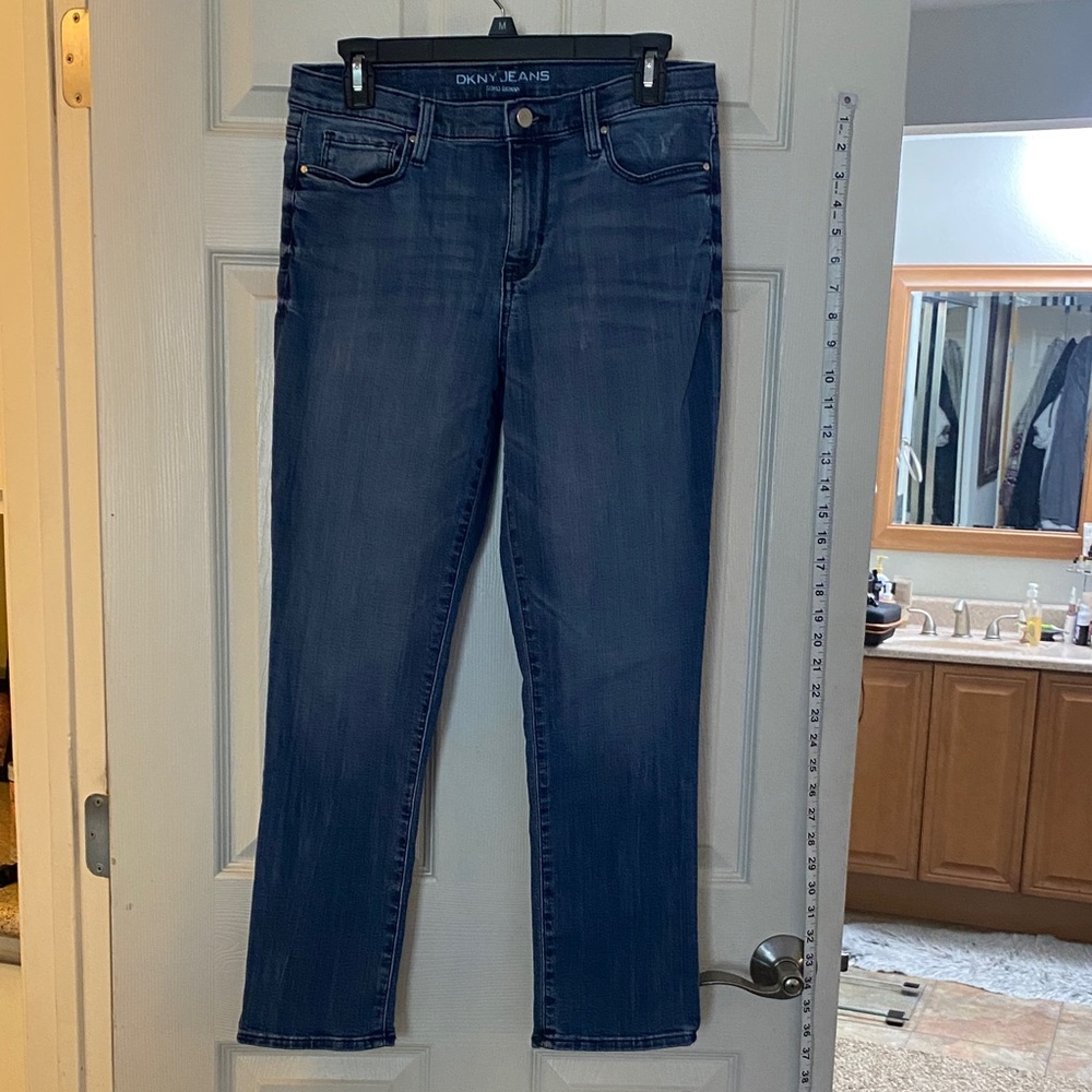 DKNY Women's Dark Blue Skinny Jeans